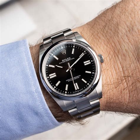 rolex black oyster perpetual|rolex oyster perpetual 36mm silver.